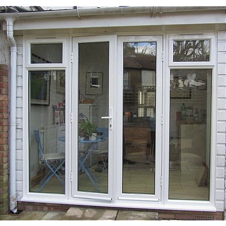 304 - Aluminium French Doors with Sidelights