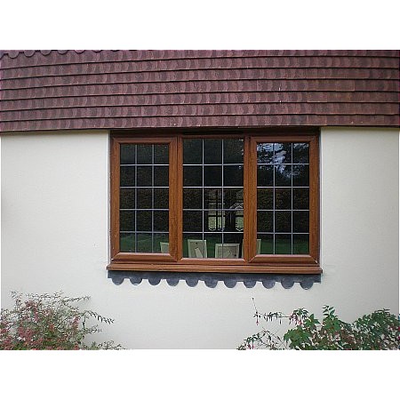 Smart Systems - Wood Effect UPVC Window