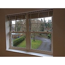 Internal View White Box Sash Windows